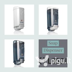 Дозатор жидкого мыла 900 мл LOSDI ABS серый Сидней цена и информация | Аксессуары для ванной комнаты | 220.lv