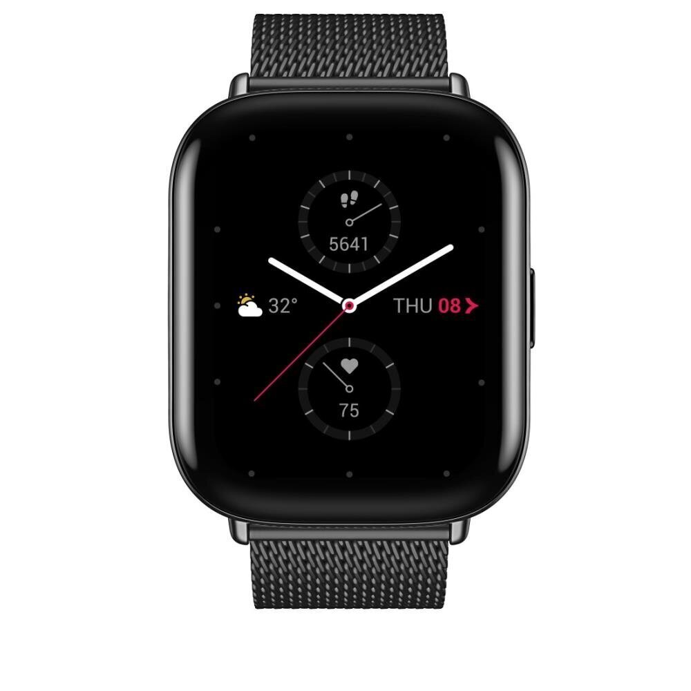 Amazfit Zepp E Square Metallic Black цена и информация | Viedpulksteņi (smartwatch) | 220.lv