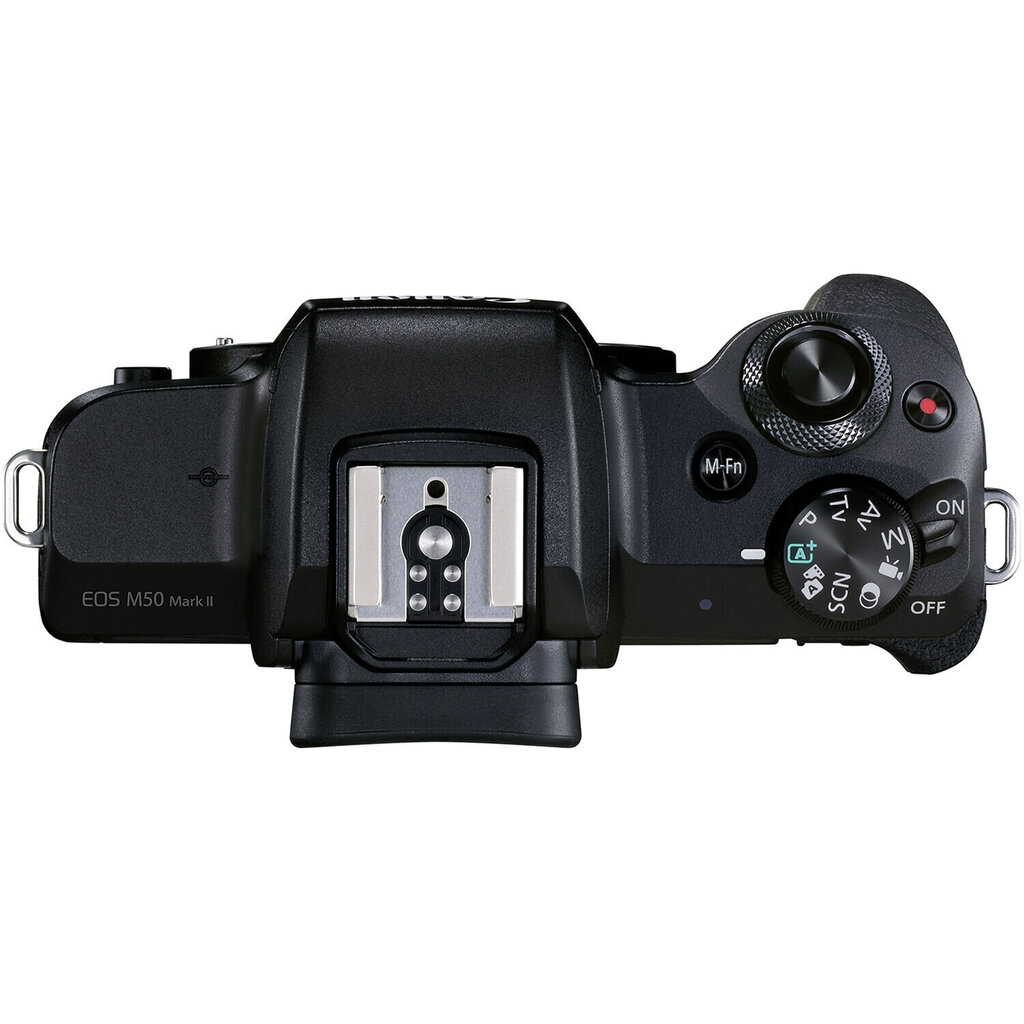 Canon EOS M50 Mark II 15-45 IS STM (Black) cena un informācija | Digitālās fotokameras | 220.lv