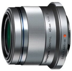 Olympus M.ZUIKO DIGITAL 45мм F1.8 (Silver) цена и информация | Объективы | 220.lv