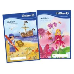 Pelikan Zīmēšanas bloks, A4/100, 70 g, 2 dizaini цена и информация | Канцелярия | 220.lv