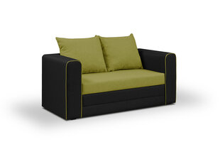 Dīvāns Bellezza Beta, zaļa / melna цена и информация | Диваны | 220.lv