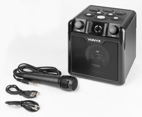 Караоке-набор Vonyx SBS50B-DRUM с пэдами ударных, черный  цена и информация | Аудиоколонки | 220.lv