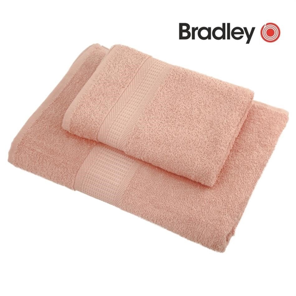 Bradley Frotē dvielis, 70 x 140 cm, pasteļa rozā цена и информация | Dvieļi | 220.lv