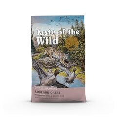 Taste of the Wild Lowland Creek sausā kaķu barība bez graudiem ar paipalām un pīli, 2 kg cena un informācija | Taste of the Wild Zoo preces | 220.lv