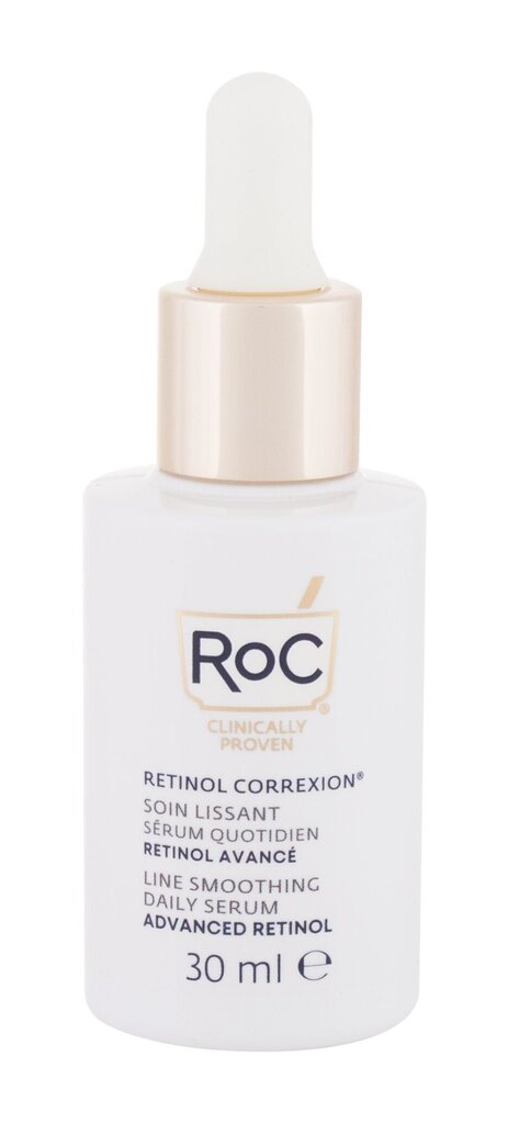 Sejas serums RoC Retinol Correxion, 30 ml cena un informācija | Serumi sejai, eļļas | 220.lv