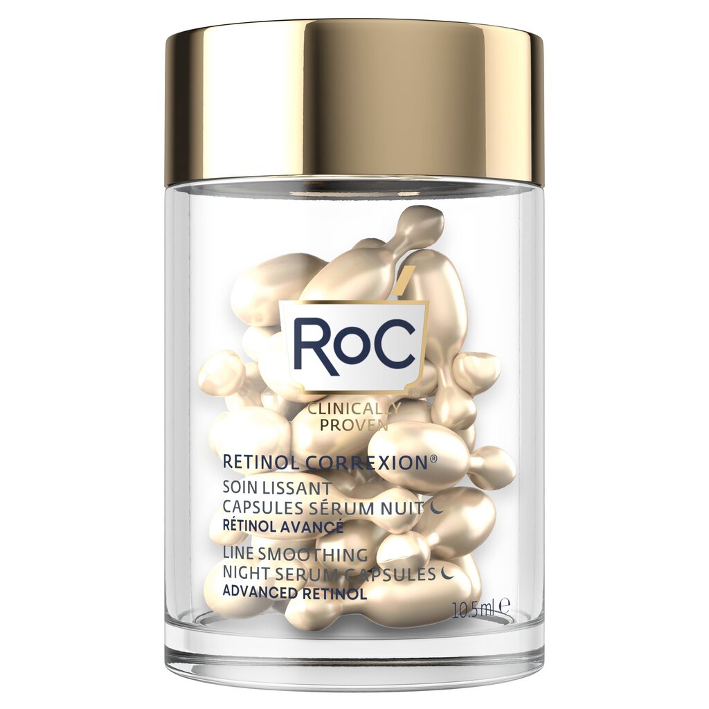 Nakts Sejas serums RoC Retinol Correxion, 30 gab. cena un informācija | Serumi sejai, eļļas | 220.lv