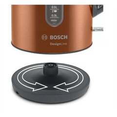 Bosch DesignLine TWK4P439 cena un informācija | Elektriskās tējkannas | 220.lv