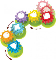 Izglītojoša rotaļlieta - puzle Yookidoo N Spin Gear cena un informācija | Rotaļlietas zīdaiņiem | 220.lv