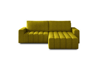 Stūra dīvāns NORE Bonett Bon40, dzeltens cena un informācija | Stūra dīvāni | 220.lv