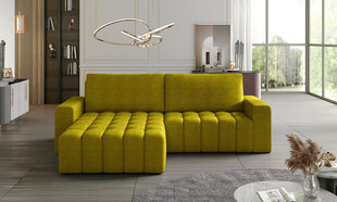 Stūra dīvāns NORE Bonett Bon40, dzeltens cena un informācija | Stūra dīvāni | 220.lv
