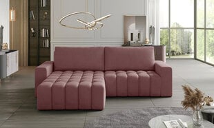Stūra dīvāns NORE Bonett Bon36, rozā cena un informācija | Stūra dīvāni | 220.lv
