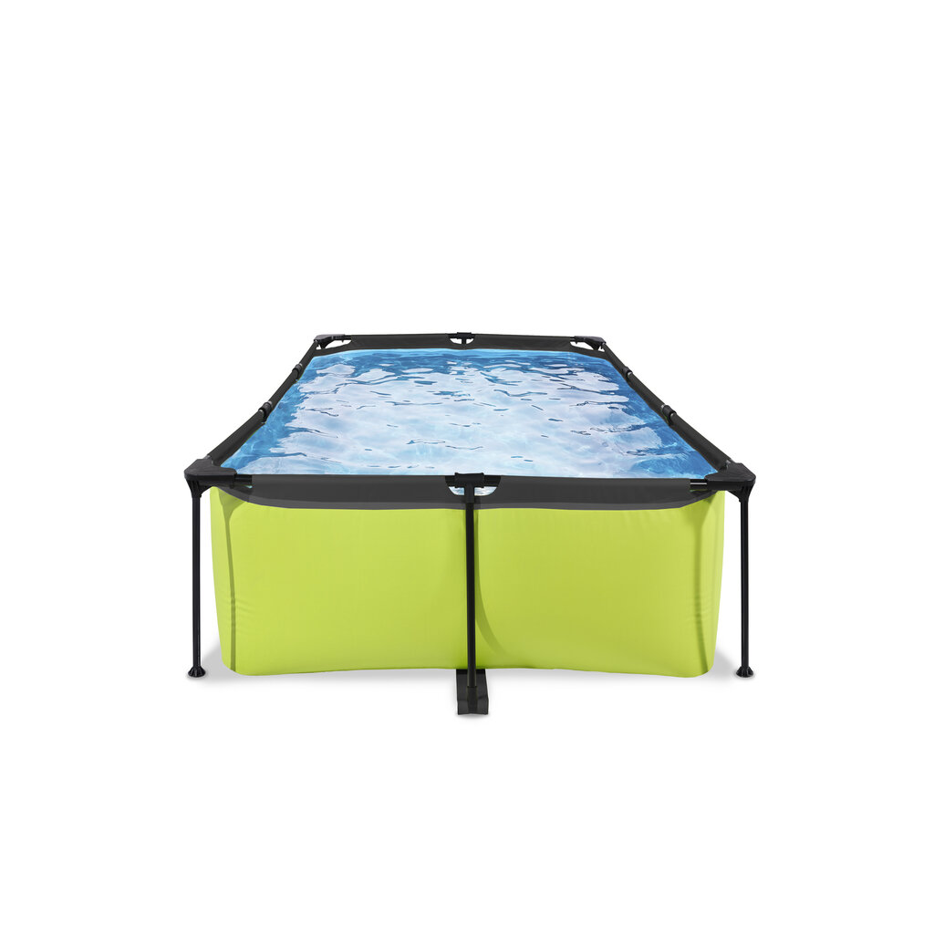 Karkasa baseins ar filtru Exit Lime 220x150x65 cm, zaļš cena un informācija | Baseini | 220.lv