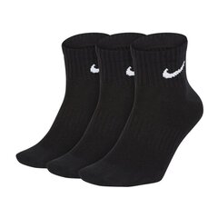 Носки NIKE Everyday Lightweight Ankle цена и информация | Мужские носки, чёрные | 220.lv