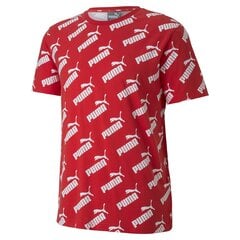 T-krekls vīriešiem PUMA Amplified AOP, sarkans cena un informācija | Vīriešu T-krekli | 220.lv