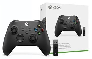 Microsoft Xbox Controller + Wireless Adapter цена и информация | Джойстики | 220.lv