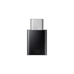 Samsung GH98-41290A Universāls Adapteris Micro USB uz Type-C USB Savienojums Melns (OEM) cena un informācija | Samsung Datortehnikas piederumi | 220.lv