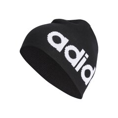 Sieviešu ziemas cepure Adidas Daily Beanie, melna cena un informācija | Sieviešu cepures | 220.lv