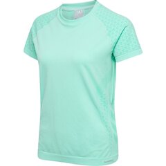 Футболка женская HUMMEL CI Seamless, синяя цена и информация | Женские футболки | 220.lv