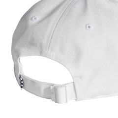 Cepure sievietēm Adidas Trefoil Baseball, balta cena un informācija | Sieviešu cepures | 220.lv