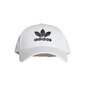 Cepure sievietēm Adidas Trefoil Baseball, balta цена и информация | Sieviešu cepures | 220.lv