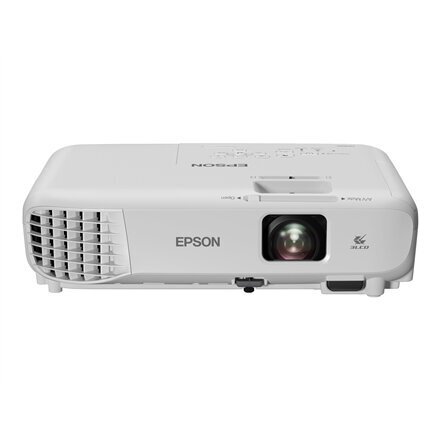 Projektors Epson 3LCD XGA EB-X06 XGA (1024x768), 3600 ANSI lūmeni, Balts cena un informācija | Projektori | 220.lv