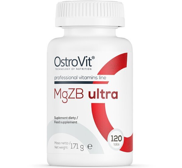 Uztura bagātinātājs MgZB Ultra, 120 tabletes cena un informācija | Vitamīni, preparāti, uztura bagātinātāji labsajūtai | 220.lv