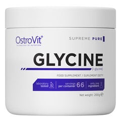 Supreme tīrs glicīns 200 g cena un informācija | Aminoskābes | 220.lv