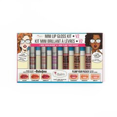 Комплект мини блесков для губ Vol.2 theBalm, 6 шт цена и информация | Помады, бальзамы, блеск для губ | 220.lv