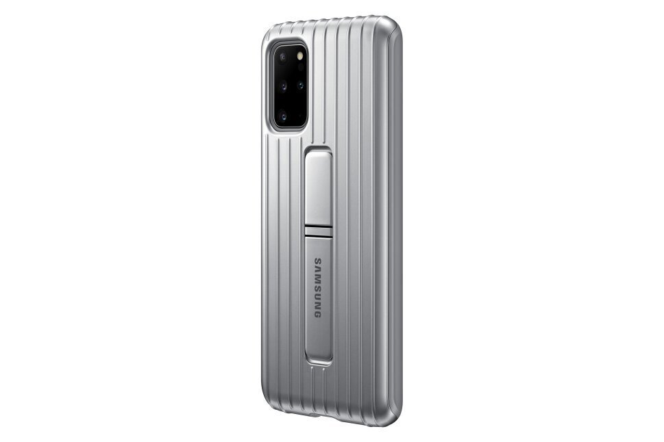 Samsung Protective Standing Futrālis paredzēts Galaxy S20+, sudraba cena un informācija | Telefonu vāciņi, maciņi | 220.lv