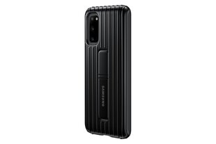 Samsung Protective Standing Cover, piemērots Galaxy S20, melns cena un informācija | Telefonu vāciņi, maciņi | 220.lv