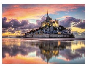 Пазл с горой Сан-Мишель Clementoni Le Magnifique Mont Saint-Michel, 39367, 1000 д. цена и информация | Пазлы | 220.lv