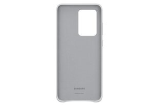Samsung Ultra Hard-Cover Leather, для Galaxy S20 Ultra, серый цена и информация | Чехлы для телефонов | 220.lv