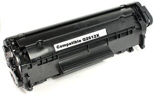 Printera kasetne toneris HP Q2612X, melns цена и информация | Картриджи для лазерных принтеров | 220.lv