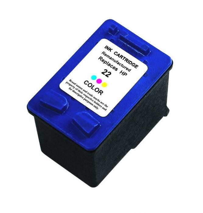 Printera kasetne HP Nr. 22XL (C9352C) Krāsaina (Palielināta ietilpība) cena un informācija | Tintes kārtridži | 220.lv