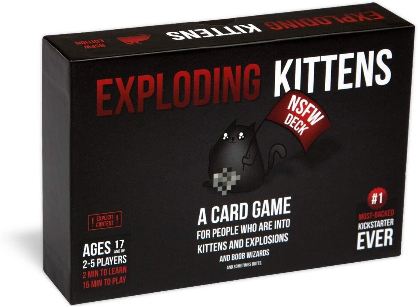 Galda spēle Exploding kittens NSFW цена и информация | Galda spēles | 220.lv