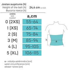 Tonus Elast, Elast 9901 comfort, Бандаж медицинский эластичный послеоперационный со вставками, beige, 4 Размер цена и информация | Ортезы и бандажи | 220.lv