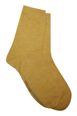 Носки женские «Шерсть и акрил», горчичного цвета цена и информация | Женские носки | 220.lv