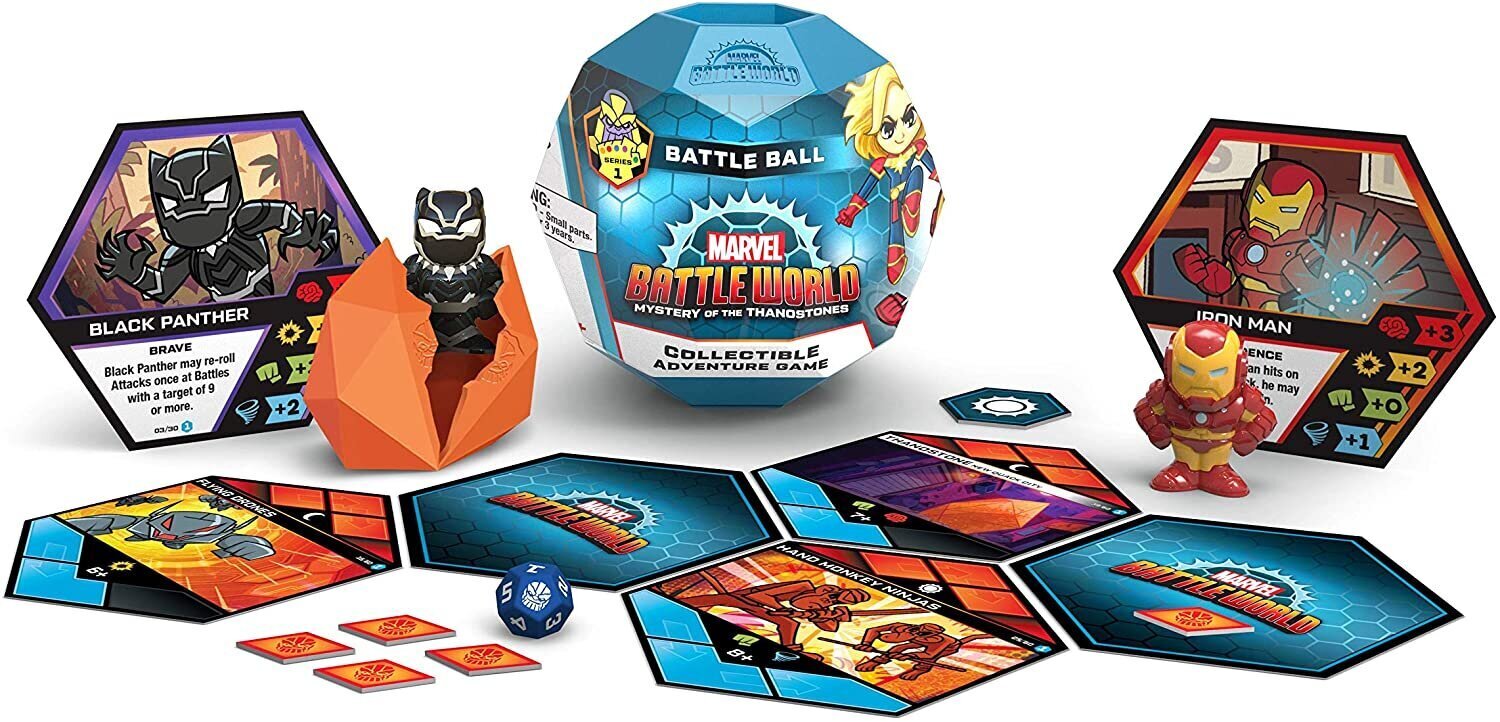 Настольная игра Marvel Battleworld: Battle Ball цена | 220.lv