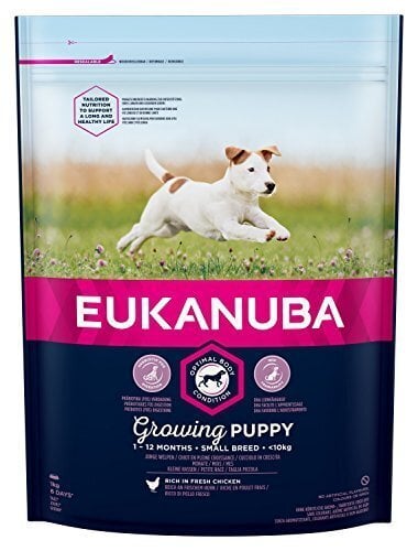Cottage Mart attractive Eukanuba Puppy barība ar svaigu vistu mazo šķirņu kucēniem līdz 12 mēn. 3  kg cena | 220.lv