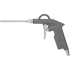 Gaisa pistole ar garo uzgali (10cm), PowerPlus cena un informācija | Kompresori | 220.lv