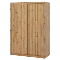 Шкаф Selsey Rinker 150 см, коричневый цена и информация | Шкафы | 220.lv