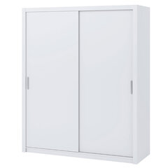 Шкаф Selsey Rinker 180 см, белый цена и информация | Шкафы | 220.lv