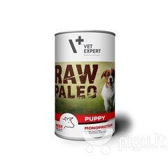 Raw Paleo консервы для щенков с говядиной, беззерновые 800г цена и информация | Консервы для собак | 220.lv