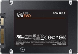 Samsung Evo 870 MZ-77E500B/EU цена и информация | Samsung Компьютерные компоненты | 220.lv