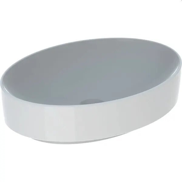 Pie galda piestiprināma keramikas izlietne Geberit VariForm, ovāla, balta 500.771.01.2 cena un informācija | Izlietnes | 220.lv