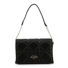 Plecu soma sievietēm Love Moschino - JC4211PP0BKB 39429, melna цена и информация | Женские сумки | 220.lv