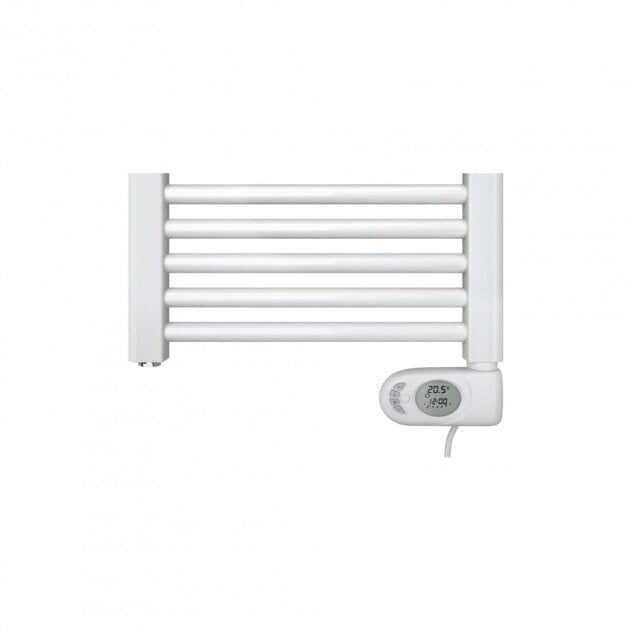 Elektriskais vannasistabas radiators Zehnder Aura PBEZ-080-40/MQ, 80x40 cm, balts цена и информация | Dvieļu žāvētāji | 220.lv