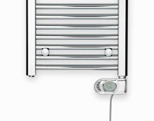 Elektriskais vannasistabas radiators Zehnder Aura PBECZ-120-50/MQ, 120x50 cm, hroma krāsā цена и информация | Полотенцесушители | 220.lv