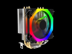 GEMBIRD CPU-HURACAN-RGB-X120 cena un informācija | Datora ventilatori | 220.lv